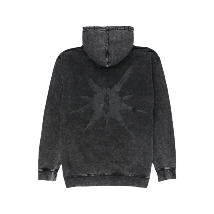 Mineral Washed Logo Hoodie