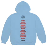 Slipknot Logo '22 Tour Blue Hoodie
