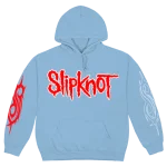 Slipknot Logo '22 Tour Blue Hoodie