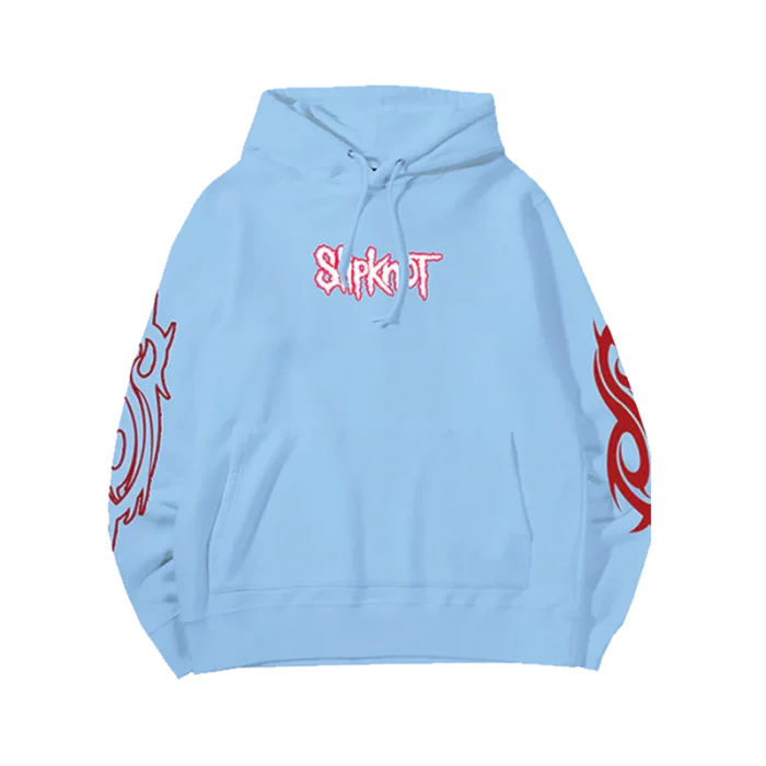 Slipknot Photo Blue Hoodie