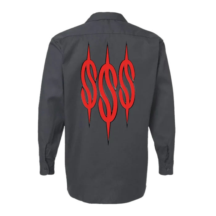 ark Gray Uniform Long Sleeve shirt
